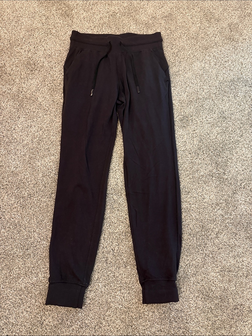 lululemon athletica Black Track Joggers